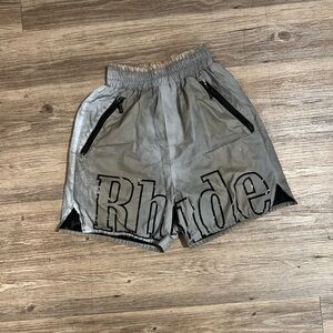 Rhude Shorts Men Big Letter Logo Casual Breechcloth